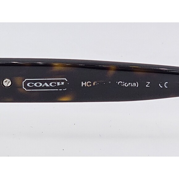 Coach Eyeglasses women HC6007B Gloria 5001 Dark Tortoise 54-16-135 FRAMES ONLY - Picture 13 of 14